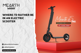 Where I’d Rather Be in an Electric Scooter