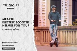 Mearth Electric Scooter Helmet for Your Crowning Glory