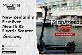 New Zealand’s First Ever Mearth RS Electric Scooter Giveaway
