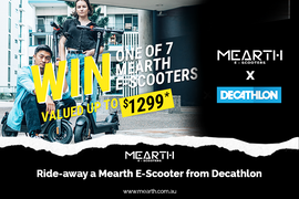 Ride-away a Mearth E-Scooter from Decathlon