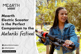Mearth Electric Scooter is the Perfect Companion to the Matariki Festival